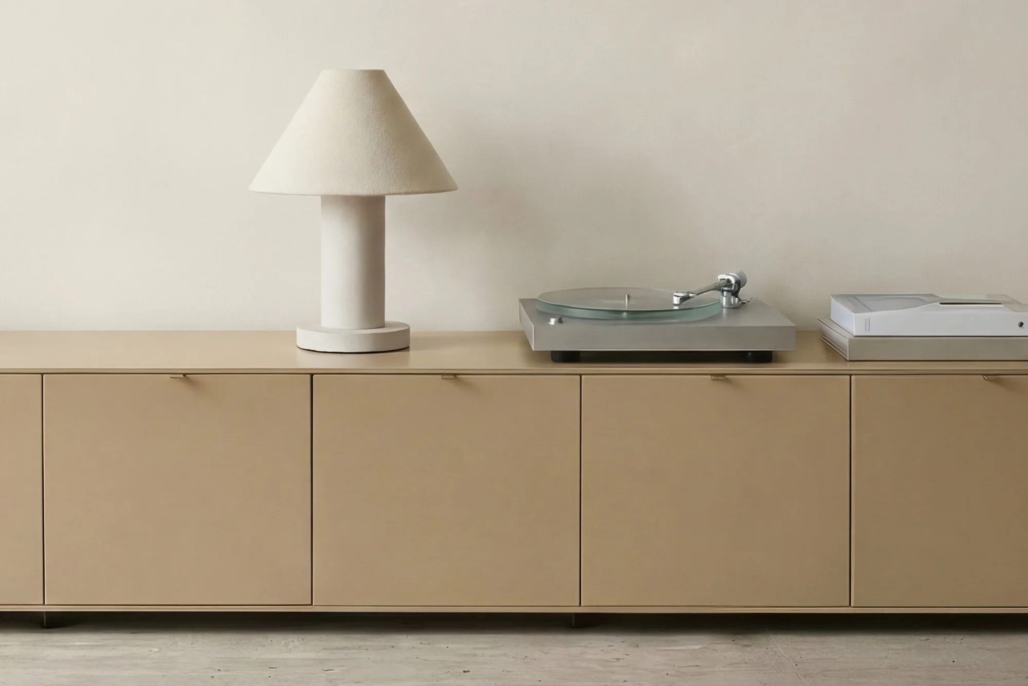 Natural Linen Paton Table Lamp - Image 7